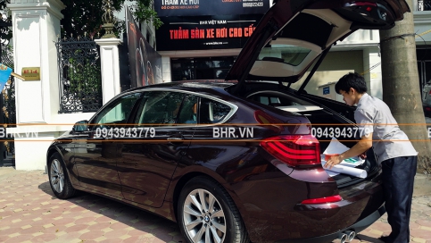 Thảm lót sàn ô tô 5D 6D BMW 5 Series F07 520GT, 528 GT 2011 - 2021 cao cấp, sang trọng